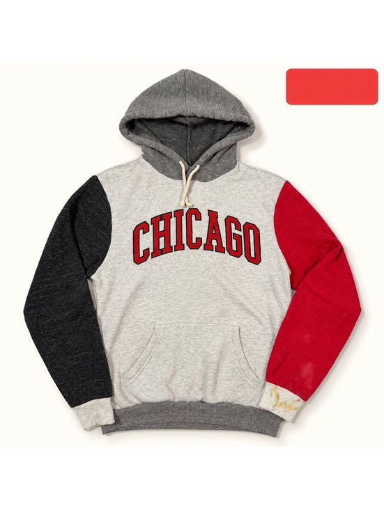 Other - Where I’m From Chicago Color Block Hoodie Size S